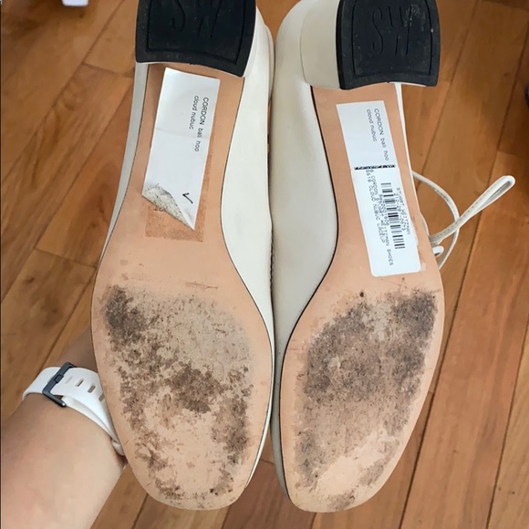 Stuart weitzman lace up ballet flats AS IS - Picture 3 of 6